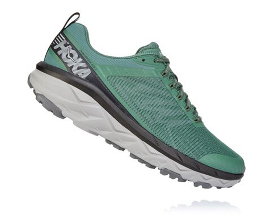 Tenis Trail Hoka One One Masculino Verdes - Challenger Atr 5 - 308-DMRJFY